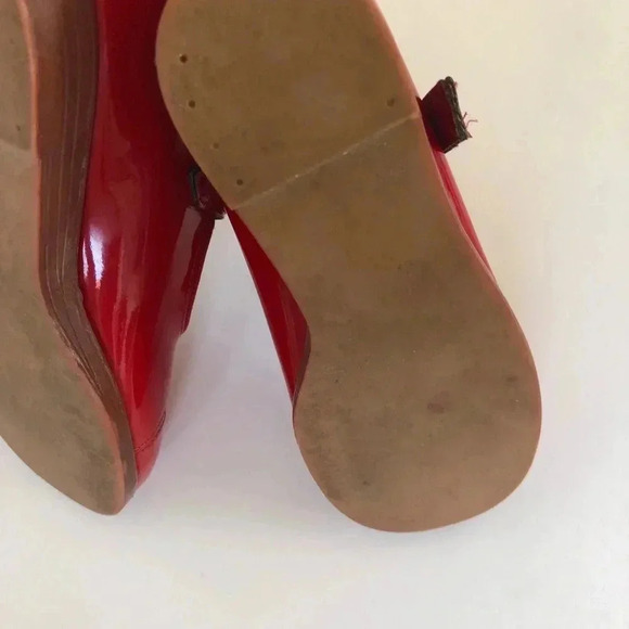 Buster Brown Vintage Red Patent Leather Mary Jane Shoes - Picture 10 of 10